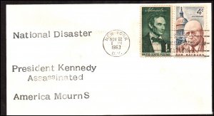 US John F Kennedy Death Nov 22,1963 Cover