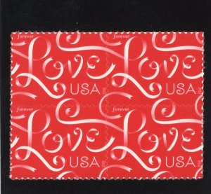 4626 LOVE, MNH blk/4