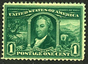 U.S. #323 MINT OG LH