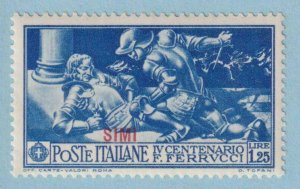 ITALY - AEGEAN ISLANDS - SIMI 15  MINT NEVER HINGED OG ** EXTRA FINE - VTR