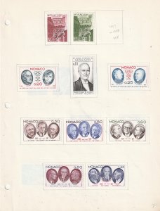 Monaco Collection F - 6 Scans - All the stamps are in the scans.