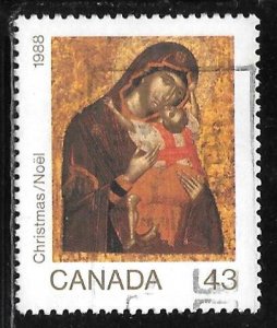 Canada 1223: 43c Madonna and Child, used, VF