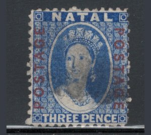 Natal 1872 Queen Victoria 3p Scott # 39 Used