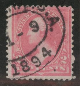 USA Scott 248 Used 1894 Type 1 Pink Great color and cacel