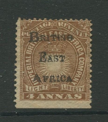 British East Africa -Scott 43 - Sun & Crown -1895 -MNG -Single 4a Stamp