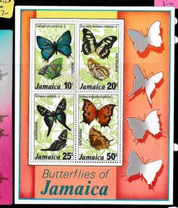 Jamaica Butterfly SC SC 438a MNH (3eyu)