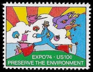 PCBstamps   US #1527 10c Expo 74, MNH, (21)