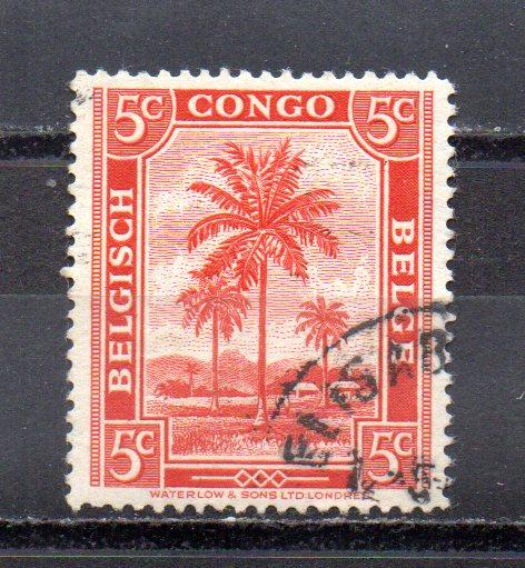 Belgian Congo 187 used