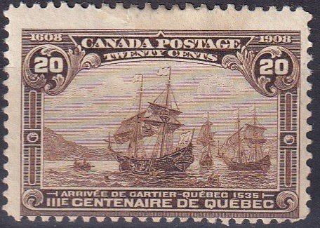 Canada #103  Unused  CV $250.00 (Z2610)