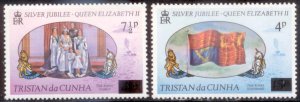 Tristan Da Cunha 1977 SC# 220-1 MNH-OG E32