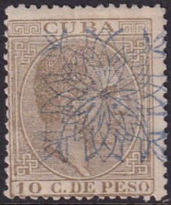Cuba 1883 Sc 119 MLH*