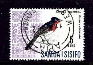 Samoa 268 Used 1967 Bird