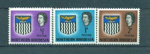 Northern Rhodesia sc# 75-86 mnh (81 mh) cat value $62.30