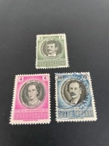 Cuba sc 553-555 u