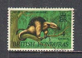 BRITISH HONDURAS Sc# 217 USED FVF Ant Bear