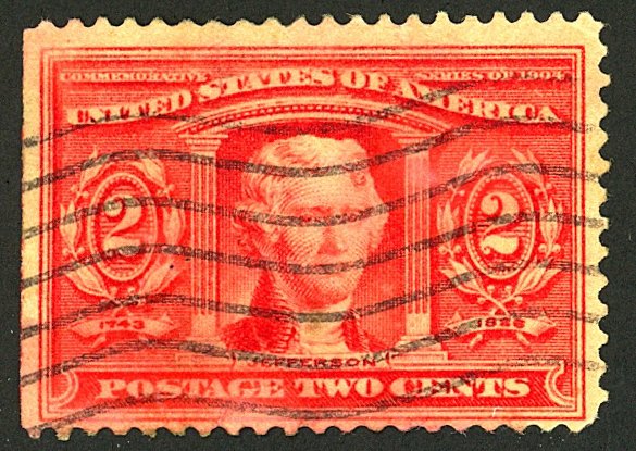 U.S. #324 USED