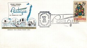 GRAND OPENING OF THE HOT SPRINGS NATIONAL PARK CACHET EVENT COVER POSTIQUE 1973