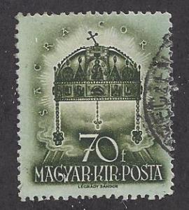 Hungary Scott  #524    Used     