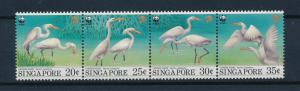 [53622] Singapore 1993 Birds Vögel Oiseaux Ucelli WWF Chinese Egret MNH