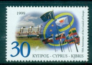 Cyprus 1999 Council of Europe MUH