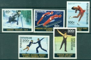 Central African Republic 1976 Medal Winners, Winter Olympic Games - Innsbruck...