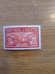 St Pierre & Miquelon Sc 103 Mint LH