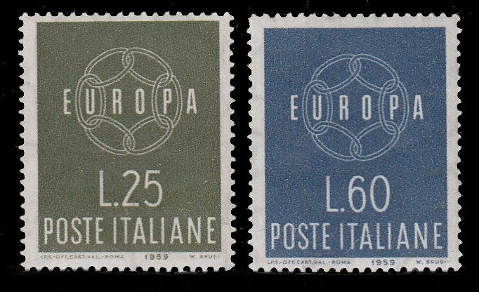 Italy 791 - 792 MNH