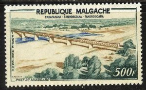 Malagasy Republic 1960 Architecture Bridge MNH