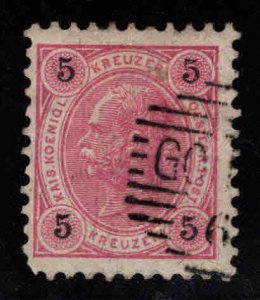 Austria Scott 54 Used stamp,