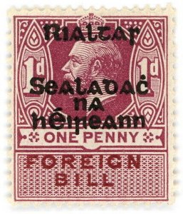 (I.B) George V Revenue : Ireland Foreign Bill 1d (Provisional Government OP)