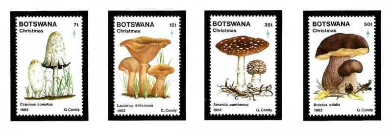 Botswana 321-24 MNH 1982 Christmas