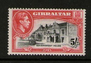 Gibraltar 1942 KGVI Perf.13.5 Sc 116b MH