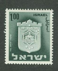 Israel # 290 Arms of Tel Aviv   (1) Mint NH