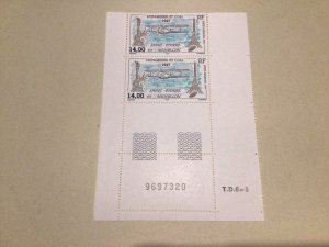Saint Pierre & Miquelon Nungesser et Coli 1927 Mint never hinged stamps  Ref A80