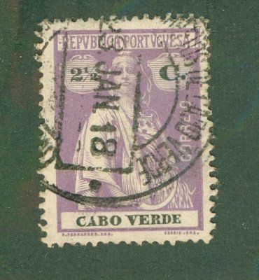 CAPE VERDE 168 USED BIN $0.60