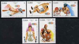 Cuba 1993 Central American & Caribbean Games perf set...