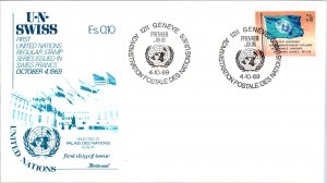 United Nations Geneva, Worldwide First Day Cover