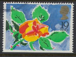 GB SG 1423 SC# 1243 Used Greeting from Booklet  bottom imperf 