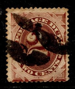 US Stamps #J2 USED PARCEL POST ISSUE