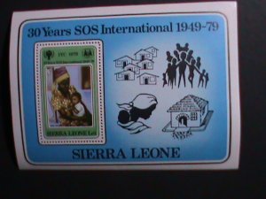 SIERRA LEONE-1979-SC#453a INTERNATIONAL YEAR OF THE CHILD  MNH-S/S-VERY FINE