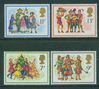 Great Britain Christmas 847-50 MNH F-VF