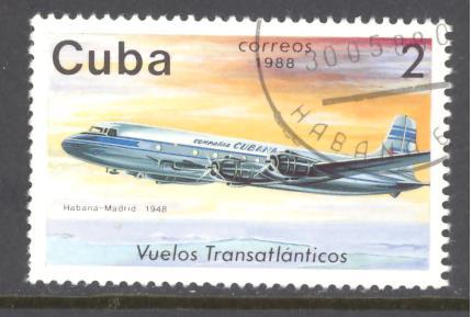 Cuba Sc # 3028 used (DT)