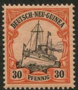 German New Guinea SC# 12 Kaiser's Yacht 30p MH