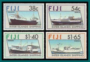 Fiji  1992 Shipping, MNH  #661-664,SG847-SG850