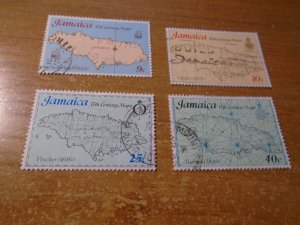 Jamaica  #  419-22  used