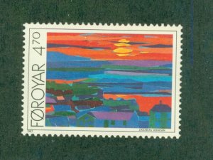 FAROE ISLANDS 166 MNH BIN $1.25