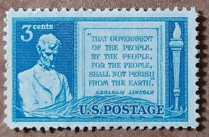 United States #978 3c Gettysburg Address MNG (1948)