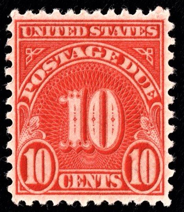 US J84 MNH VF 10 Cent Postage Due Perforated 11 X 10-1/2