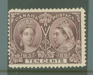 Canada #57 Unused Single (Jubilee) (Queen)