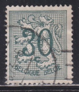 Belgium 412 Lion Rampant 1957